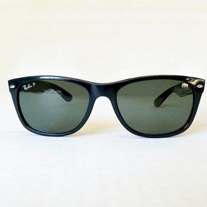 RAY-BAN | New Wayfarer Classic Polarized | Black Polished Frame